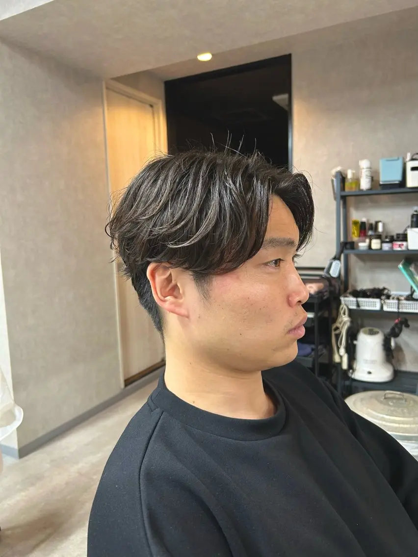 メンズ限定 カット+Trの写真