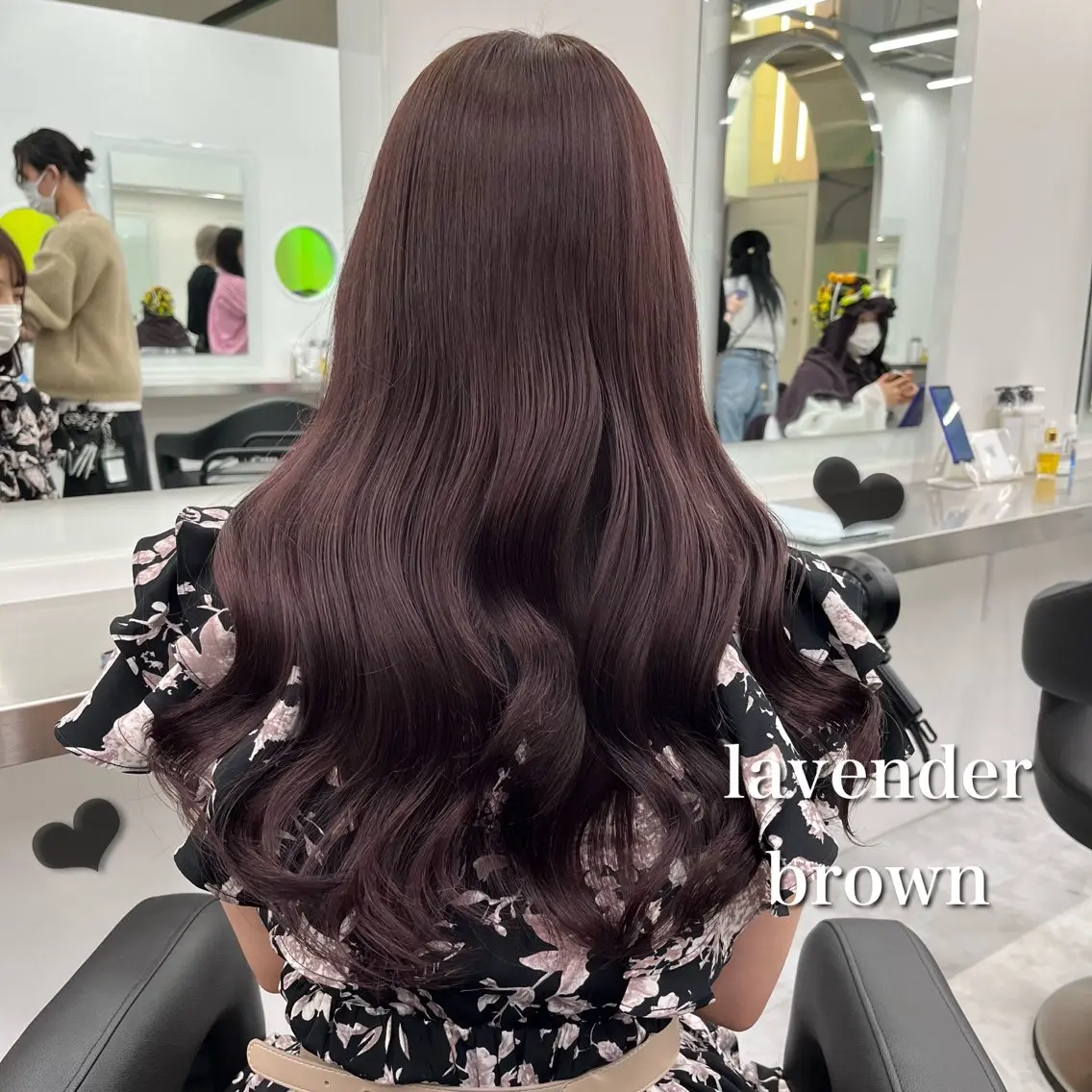 ロング カラー ヘアアレンジ ブリーチ ブリーチなしカラー 髪質改善 ロング トリートメント 🫧🎀うる艶暖色 🏹Nanako🎀のヘアスタイル