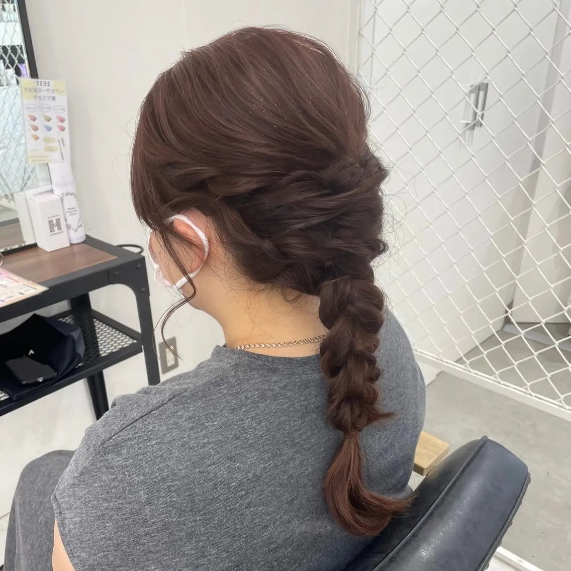 セミロング カラー パーマ ヘアアレンジ メンズ mona/ ストレートスタイル✨のヘアスタイル