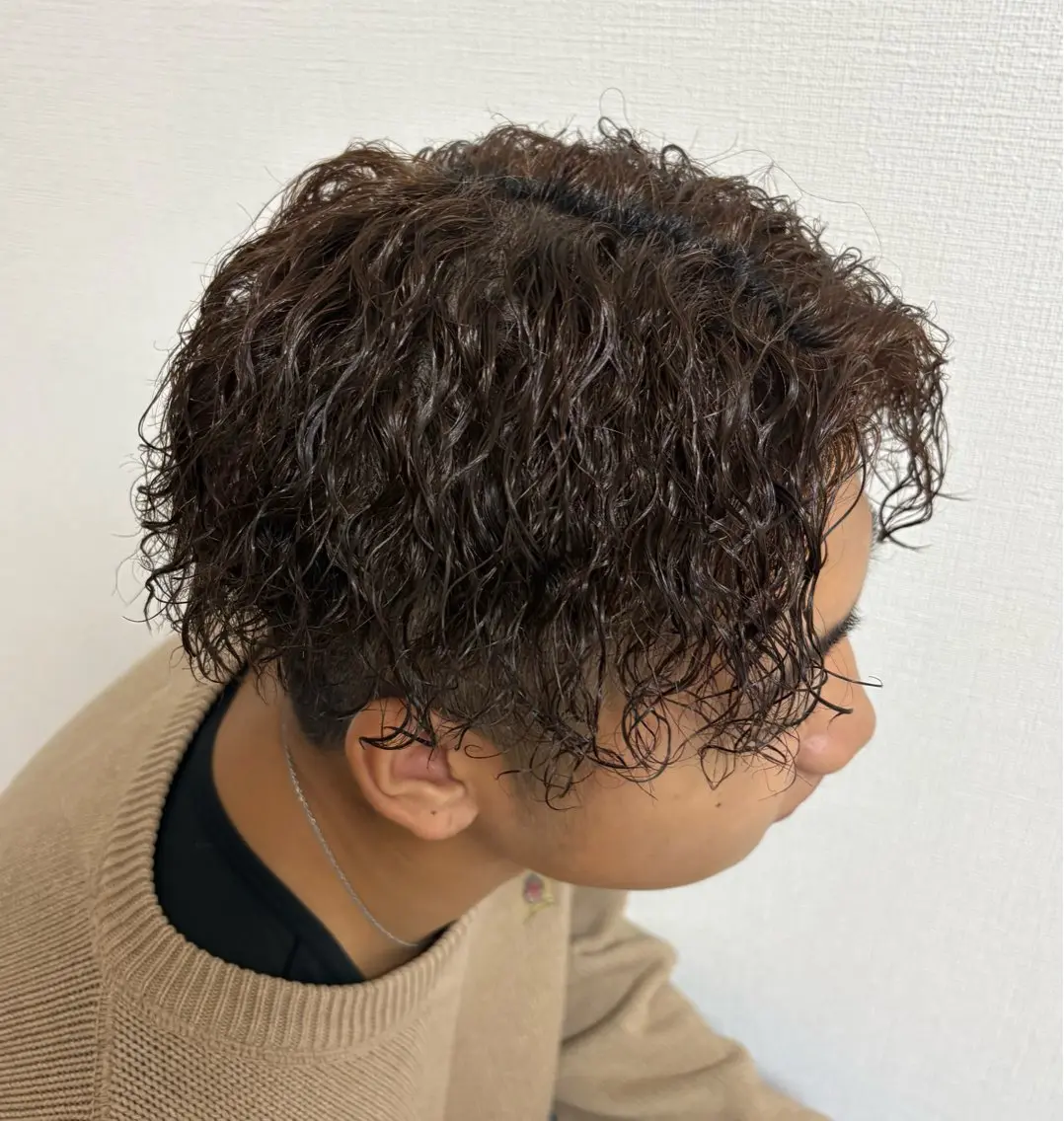 パーマ メンズ メンズパーマ ツイストスパイラルパーマ スパイラルパーマ 中澤 衿葉のヘアスタイル