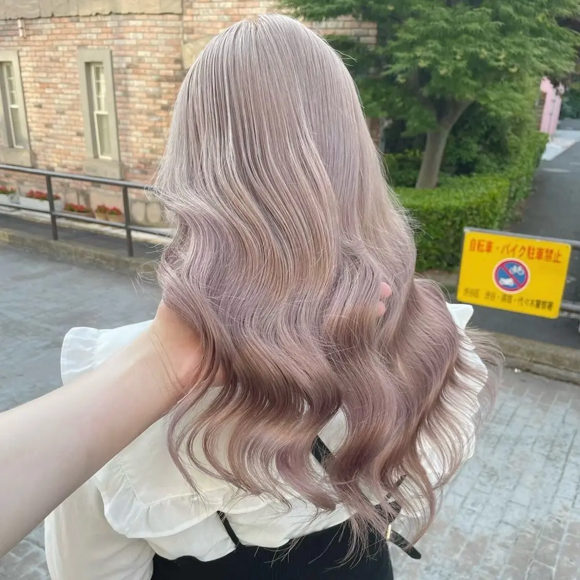 カラー ハイトーン/ガーリー /みはね🎀໒꒱のヘアスタイル