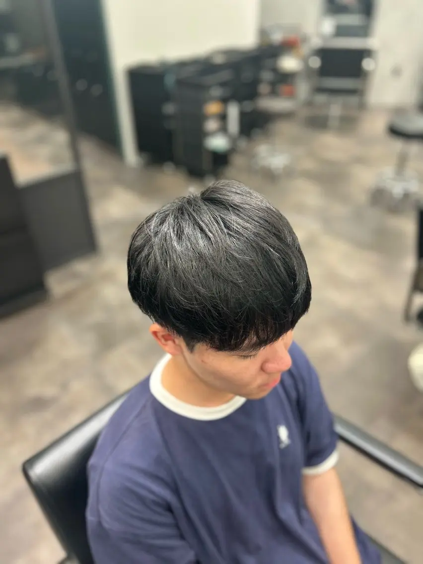 ミディアム メンズ 👾メンズえぐ特化 井上風冴👾のヘアスタイル