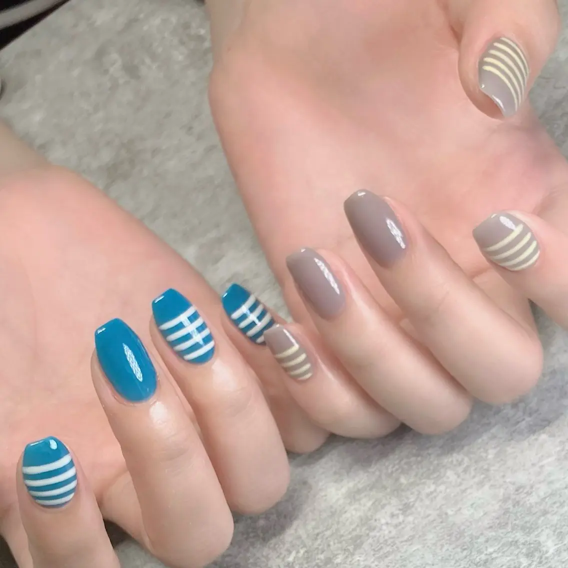 ネイル ハンドネイル ハンドケア shino🌟 痛ネイルのネイルデザイン