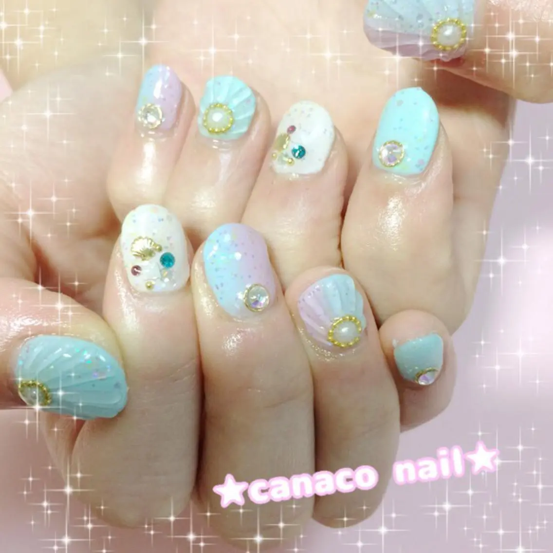 ネイル アートネイル ベテランネイル cnc nailのネイルデザイン