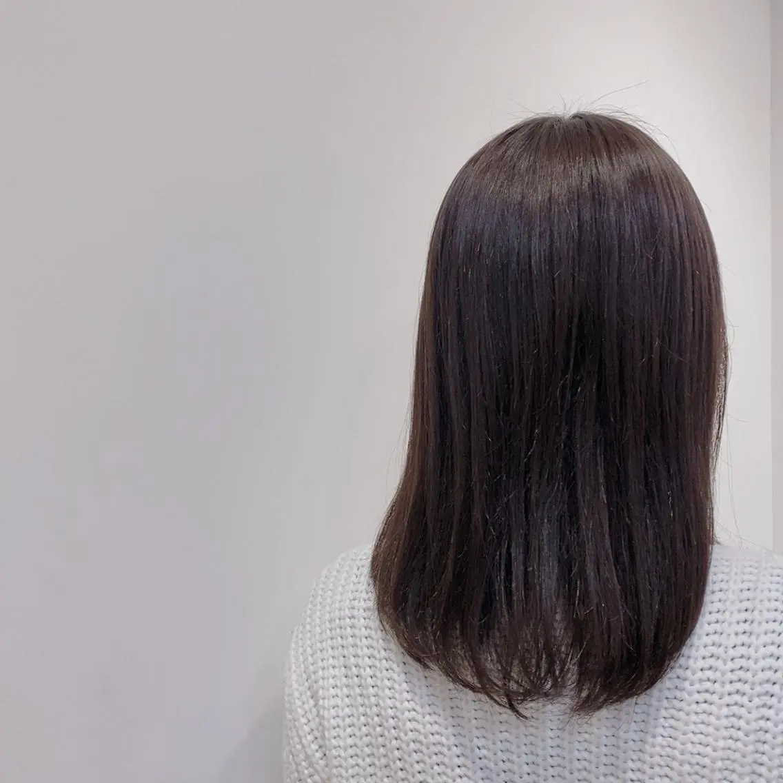 ミディアム 中川 柚杏のヘアスタイル