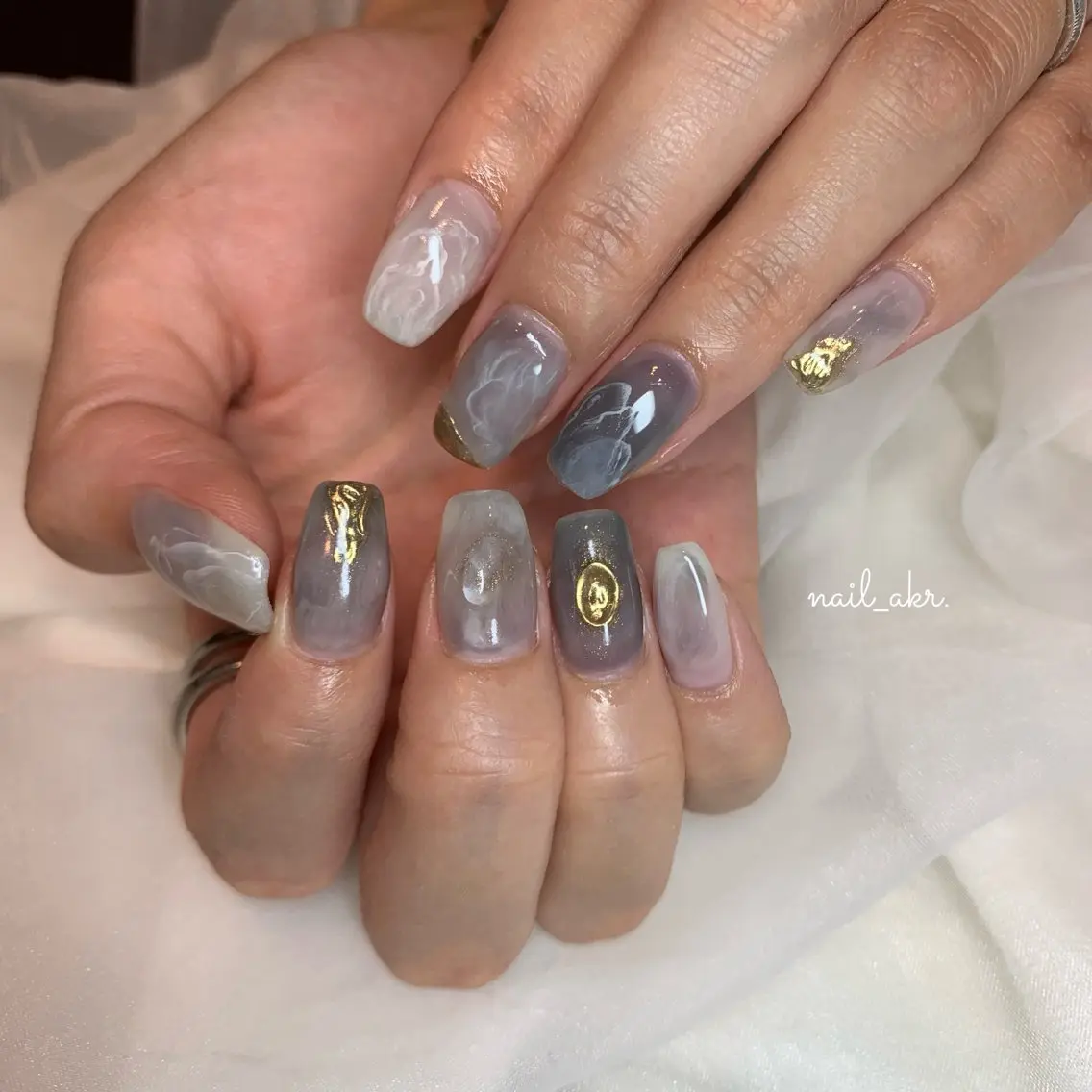 ネイル ニュアンスネイル nailAVANCE akariのネイルデザイン