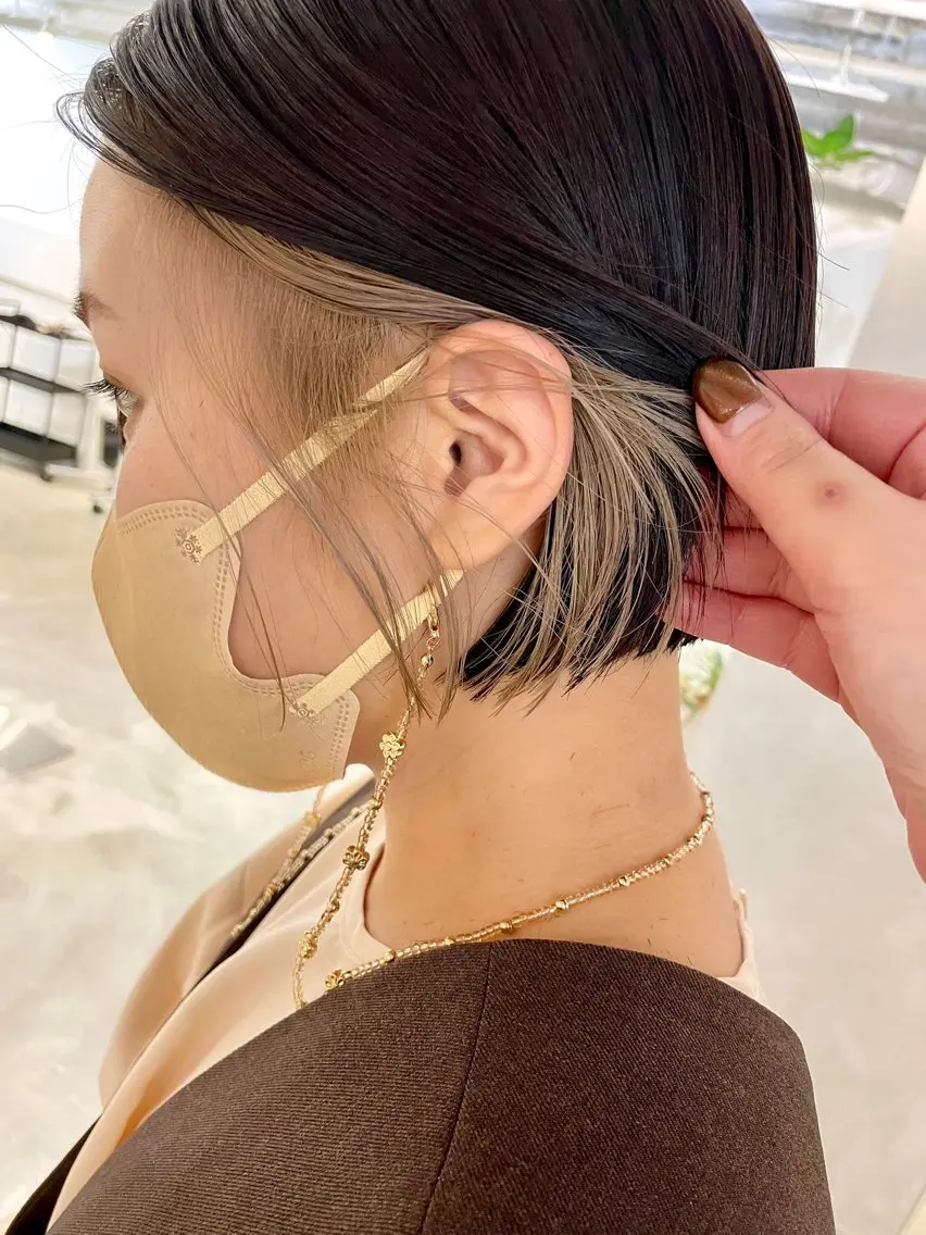 カット＋カラー＋インナーカラー＋２STEPトリートメントの写真
