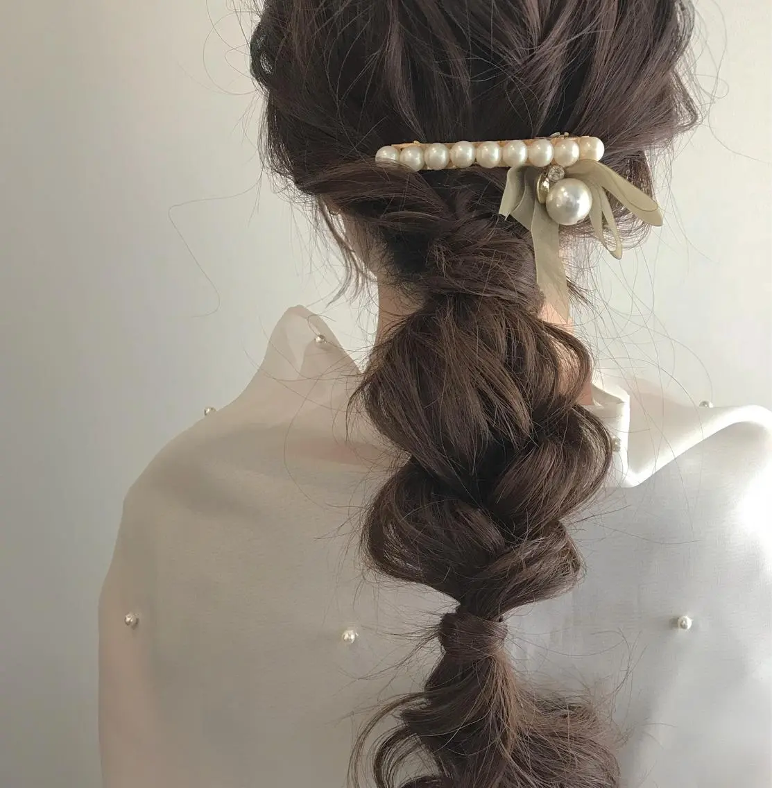 セミロング カラー ヘアアレンジ バレイヤージュ ベージュカラー ブリーチ グラデーションカラー ハイライトカラー Mariana/ 鶴原-ハイライトのヘアスタイル