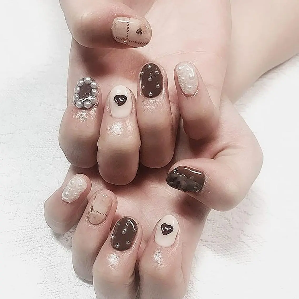 ネイル ハンドネイル ハンドケア lylynail YUUKAのネイルデザイン