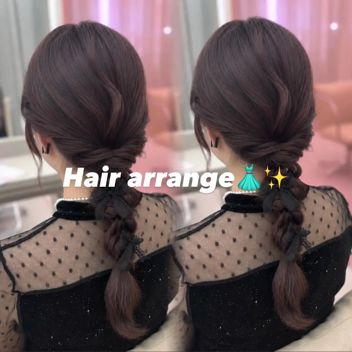 セミロング coco ウナのヘアスタイル