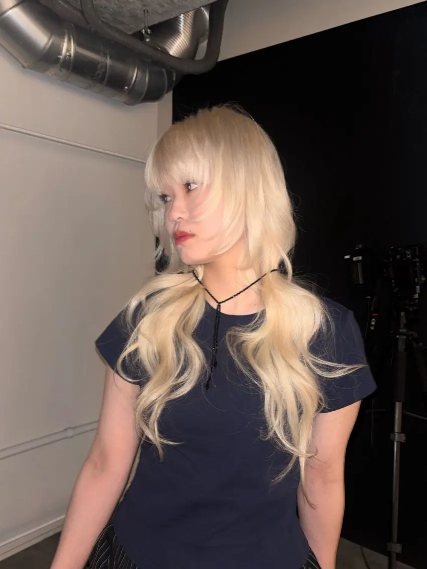 カラー 井田 雛のヘアスタイル