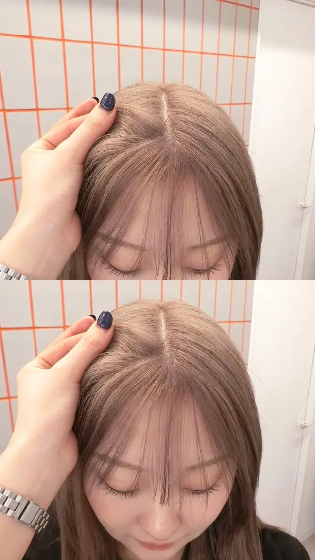 ミディアム 💍モテる艶髪 透明感カラー💖のヘアスタイル