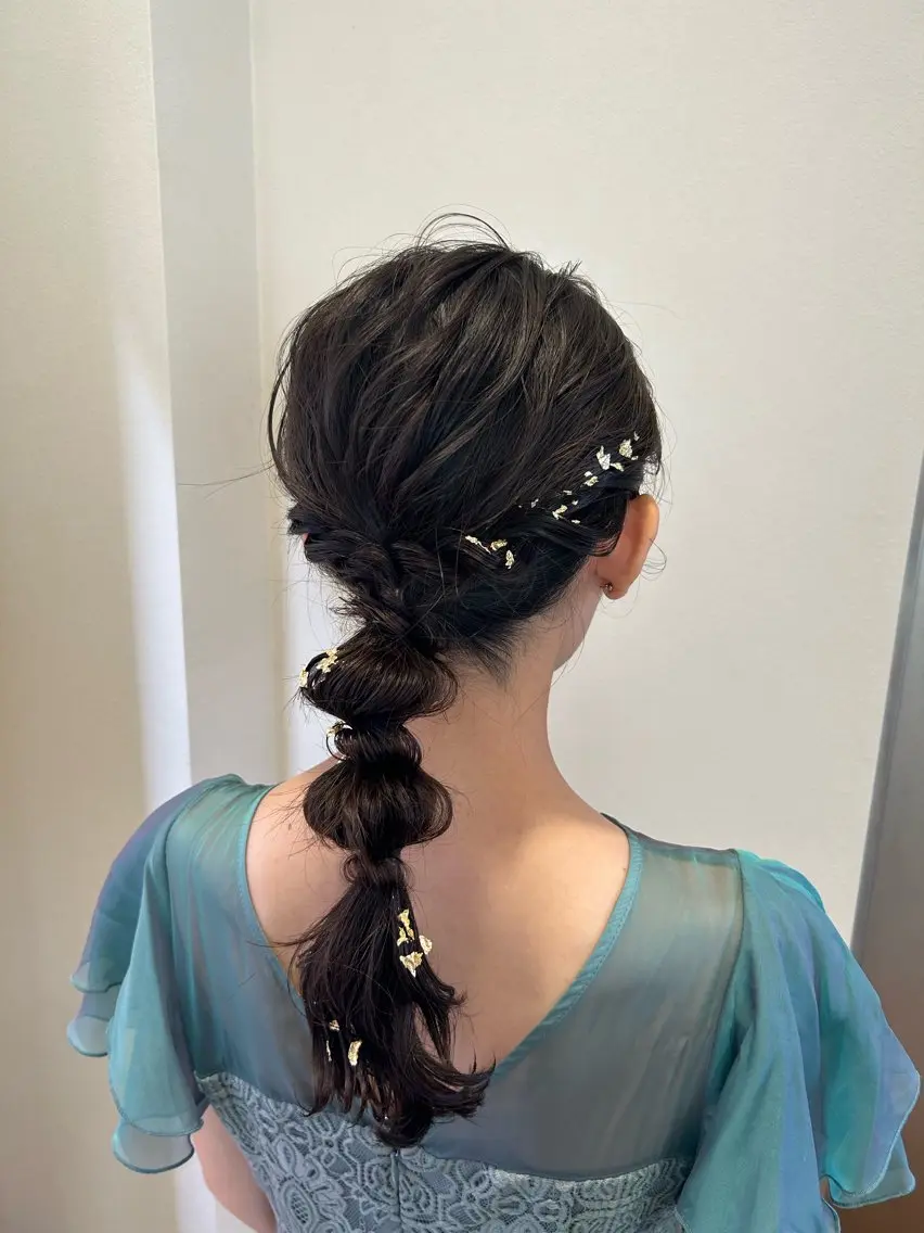 ヘアアレンジ ヘアセット 🦋Misaki🦋 メンズパーマ/着付けのヘアスタイル