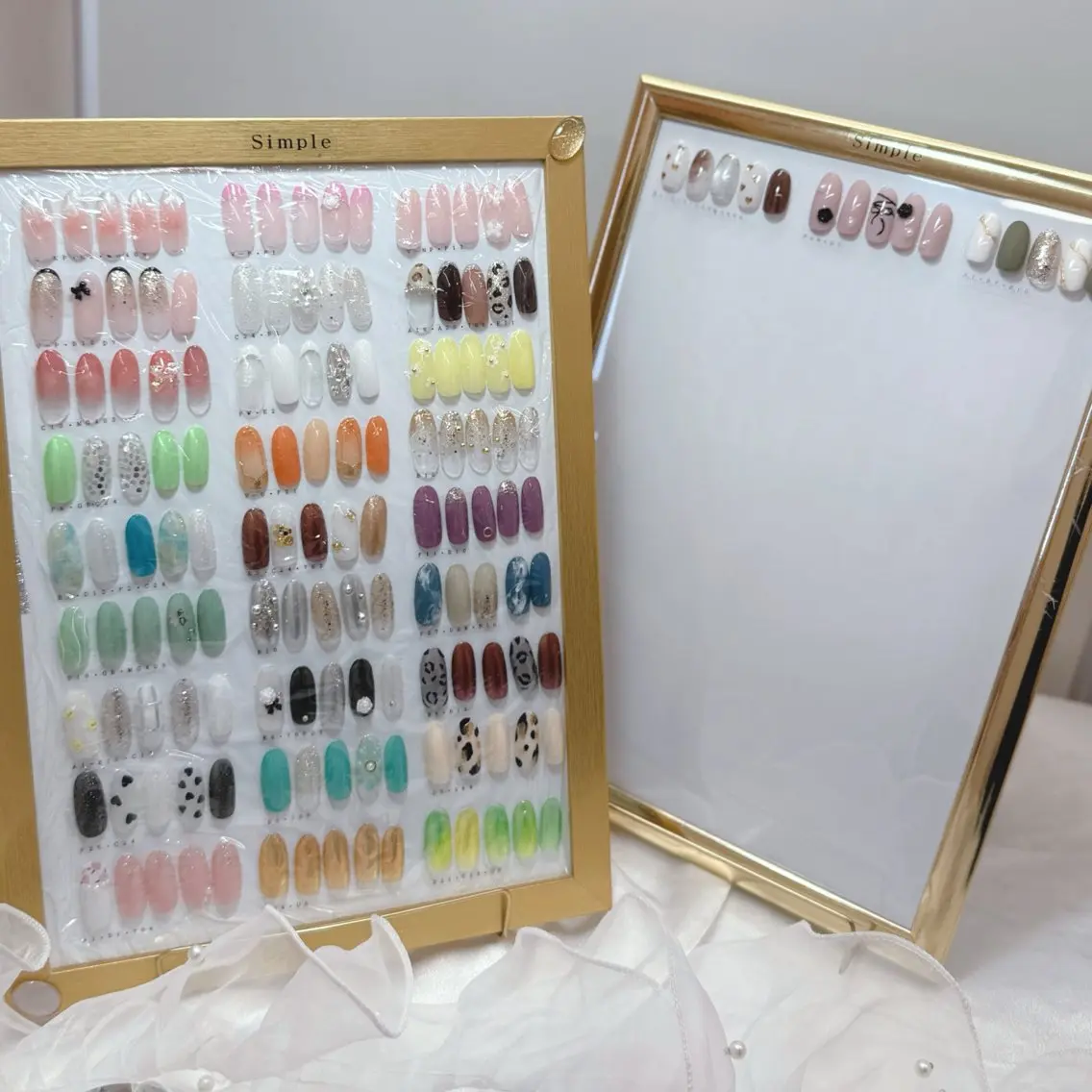 ネイル アートネイル シンプルネイル ハンドネイル bel fiore .のネイルデザイン