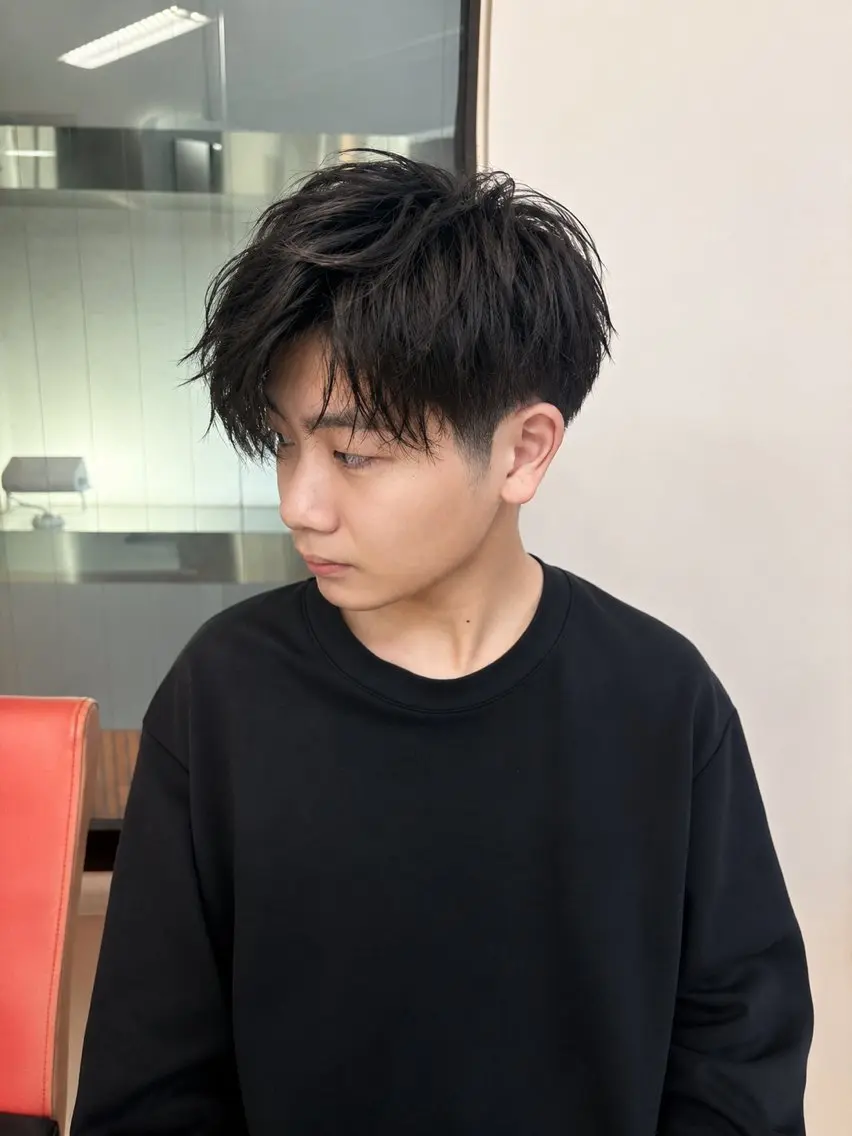 ショート パーマ au美容室 栄矢場町のヘアスタイル