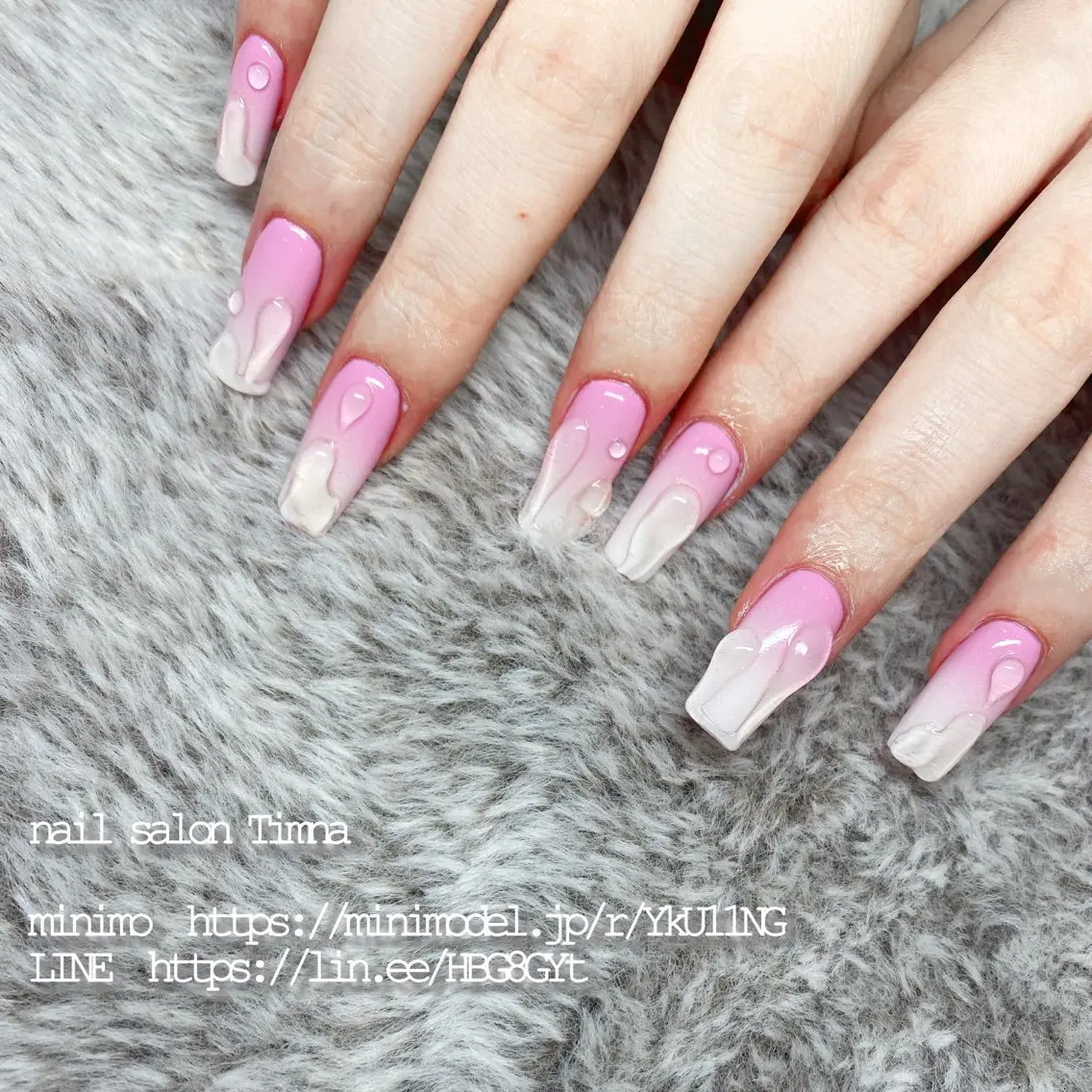 ロング ハンドネイル NAILSALON 🍔Timna🍟のネイルデザイン