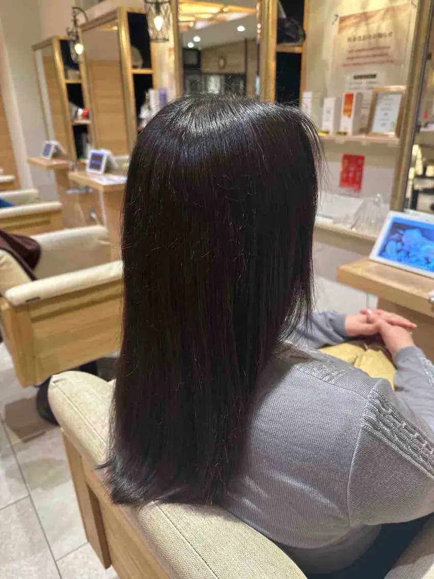 カラー ヘアカラー 工藤 光未のヘアスタイル