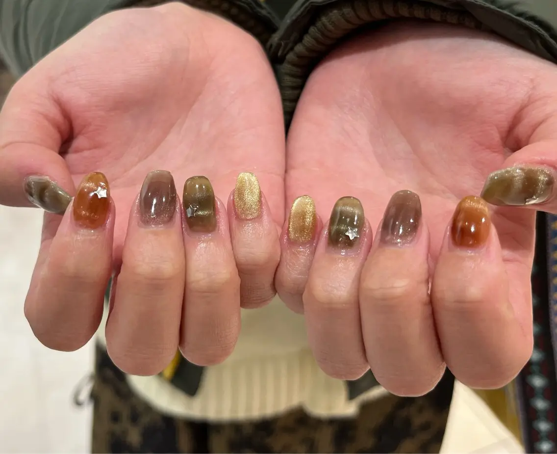 ネイル ボーダー Riry＊° knailのネイルデザイン