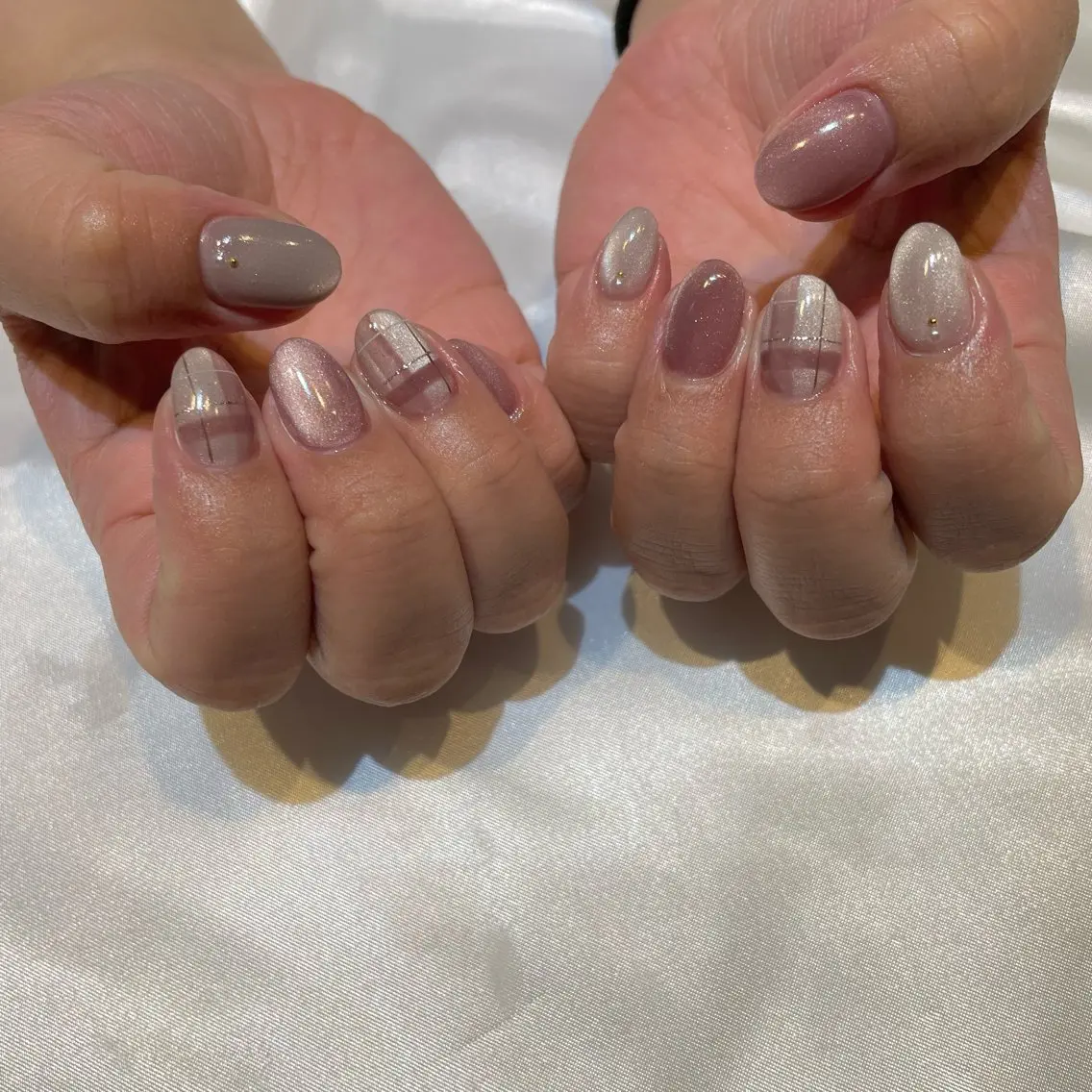 ネイル ハンドネイル 糀屋 彩奈のネイルデザイン