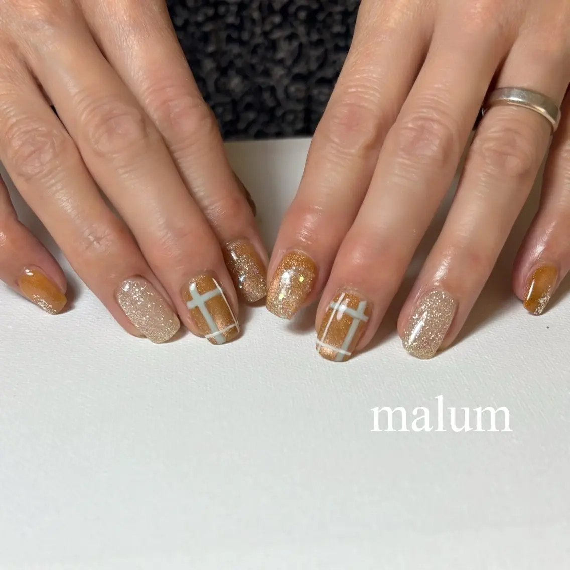 ネイル ハンドネイル malum nailのネイルデザイン