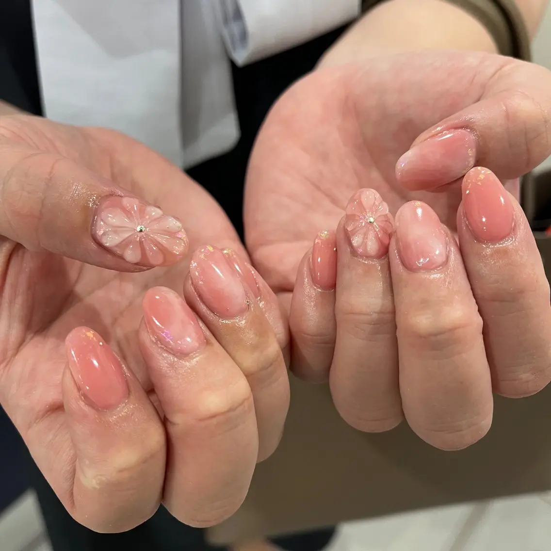 ネイル ピンク Nailsalon ibelujoureのネイルデザイン