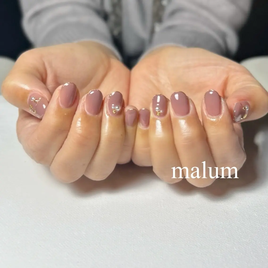 ネイル ハンドネイル malum nailのネイルデザイン