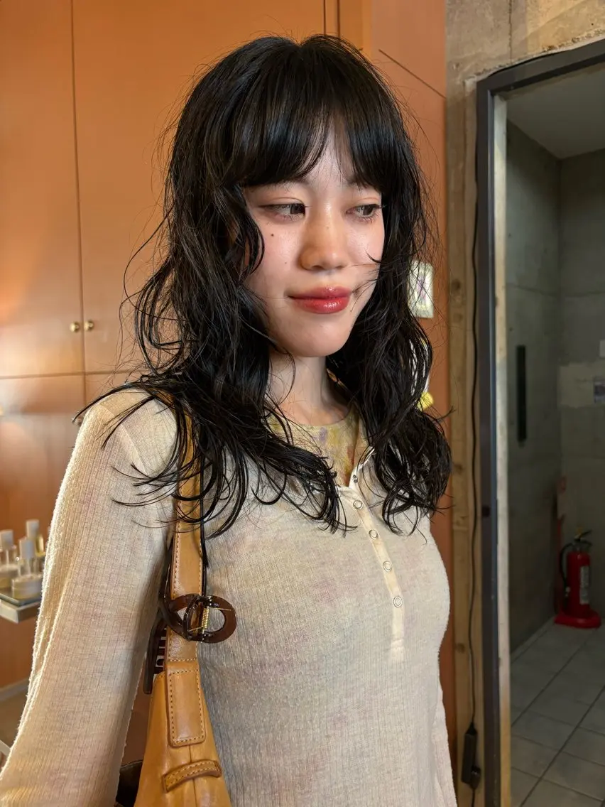 【髪質を活かす🪷】カット+パーマの写真