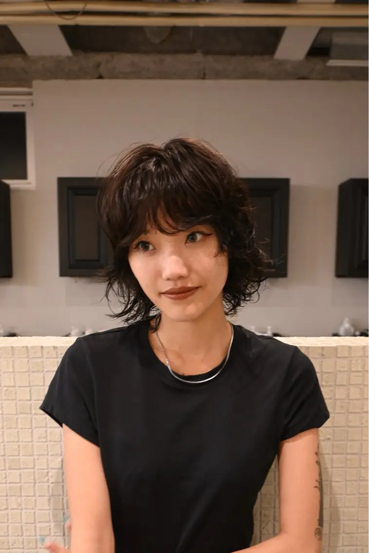 ミディアム 松井 涼馬のヘアスタイル