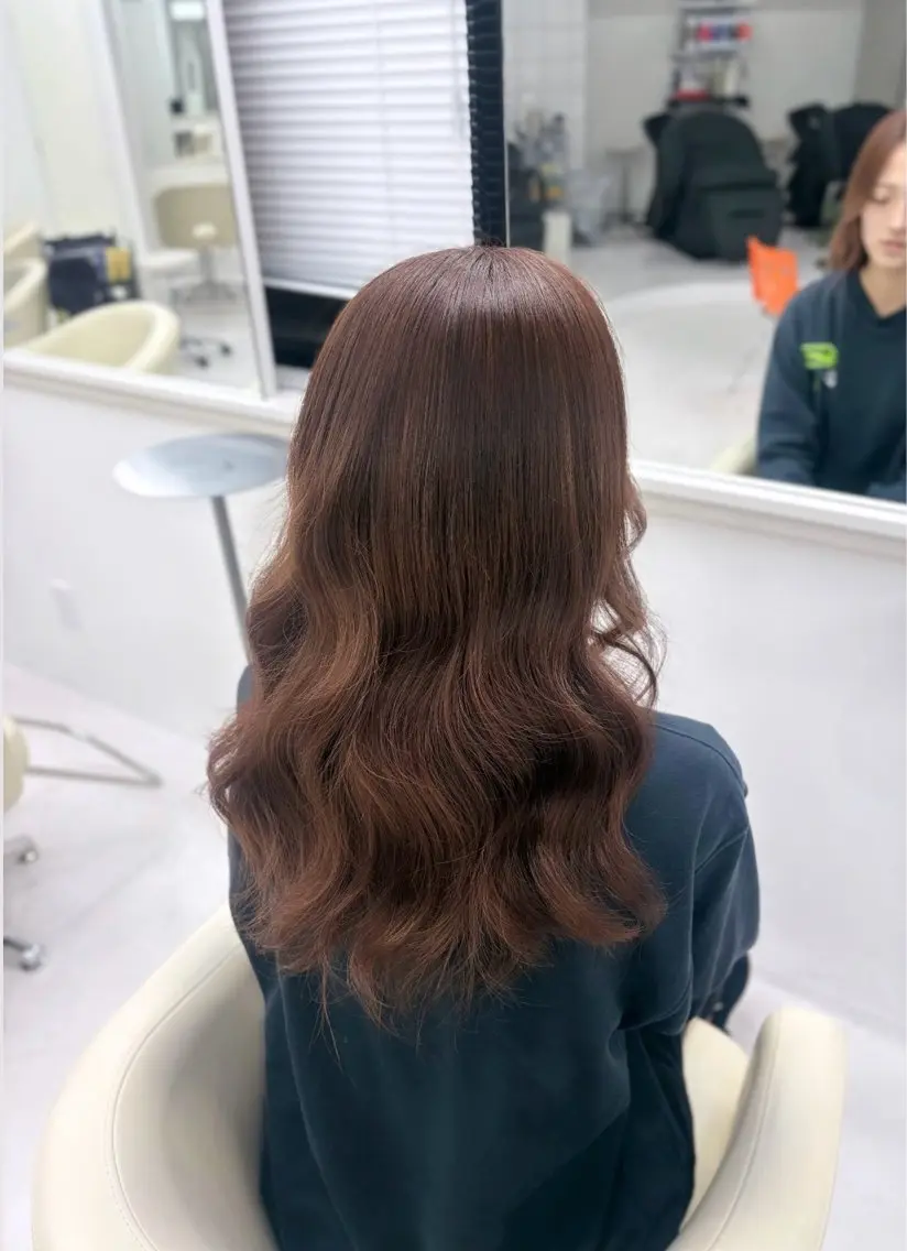 セミロング ヘアカラー 💋ブリーチモデル 募集💋suzuneのヘアスタイル