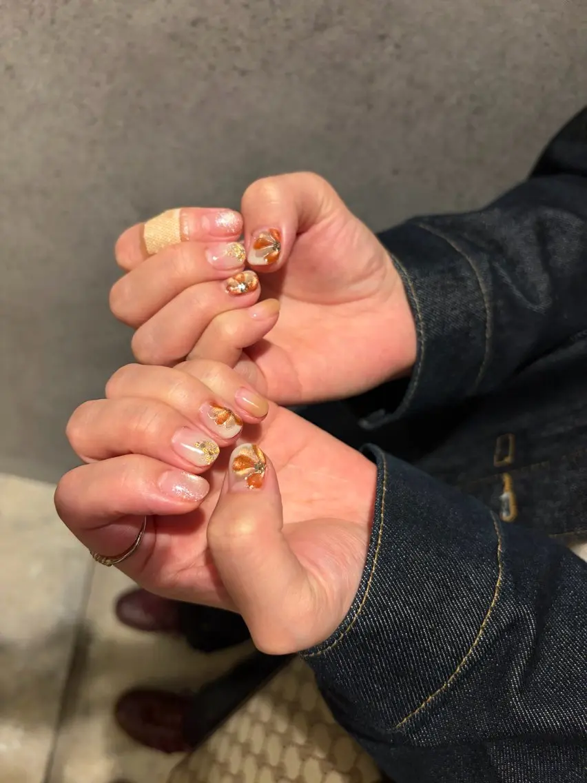 ネイル 立石 🌼練習モデル募集中のネイルデザイン