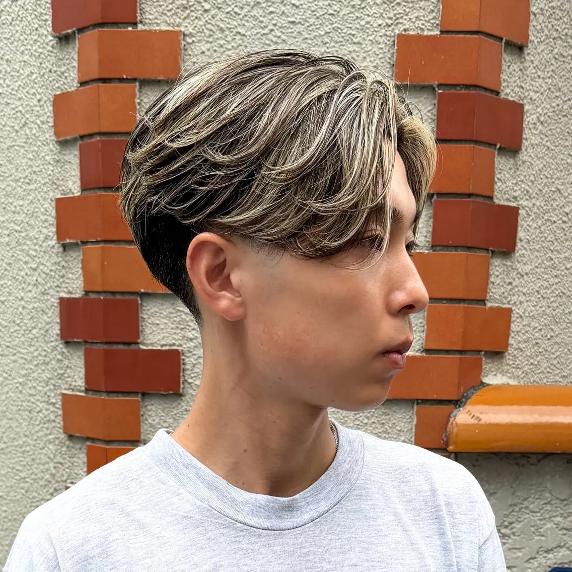 パーマ メンズ メンズパーマ ニュアンスパーマ カット パーマ トリートメント メンズパーマ /マッシュ/ヨシダのヘアスタイル