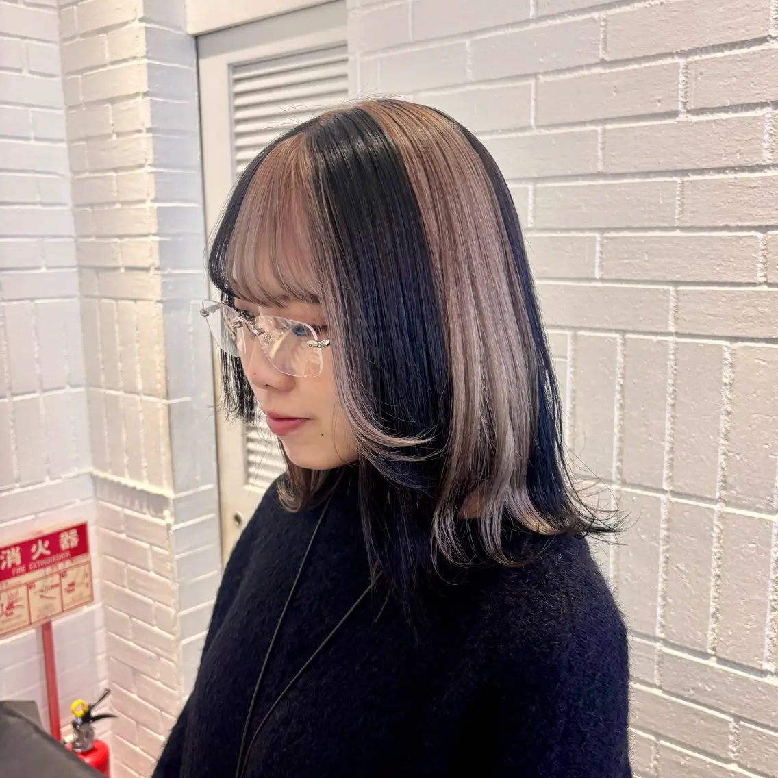 🪄✩デザインカラー🪄✩【ダブルカラー(ブリーチ込み)➕デザインカラー➕1stepTR】の写真