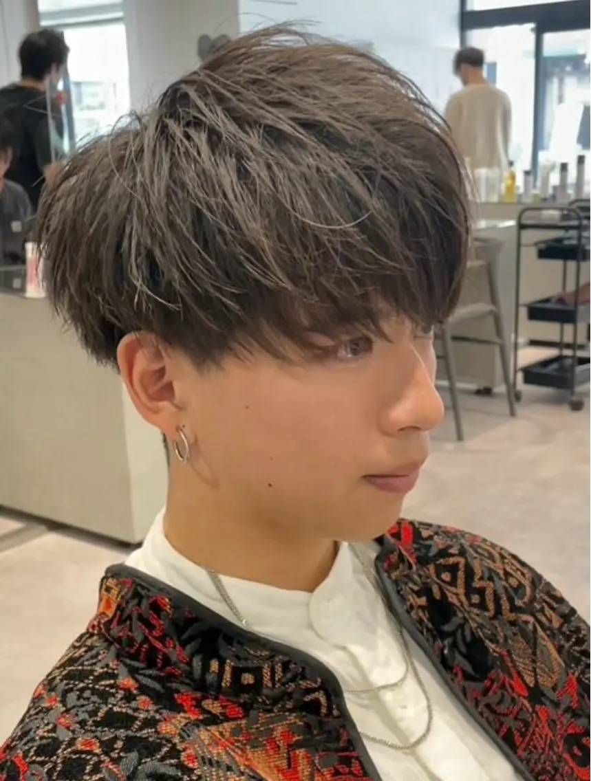 無料メンズカットモデル✂️（刈り上げマッシュ限定）【シャンプー、スタイリング込み】の写真