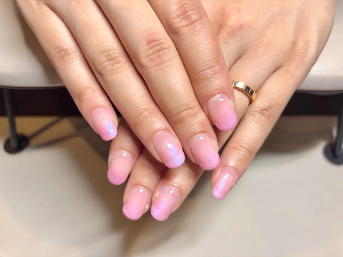 ネイル グラデーション シンプルネイル ハンドネイル Sakura Hのネイルデザイン