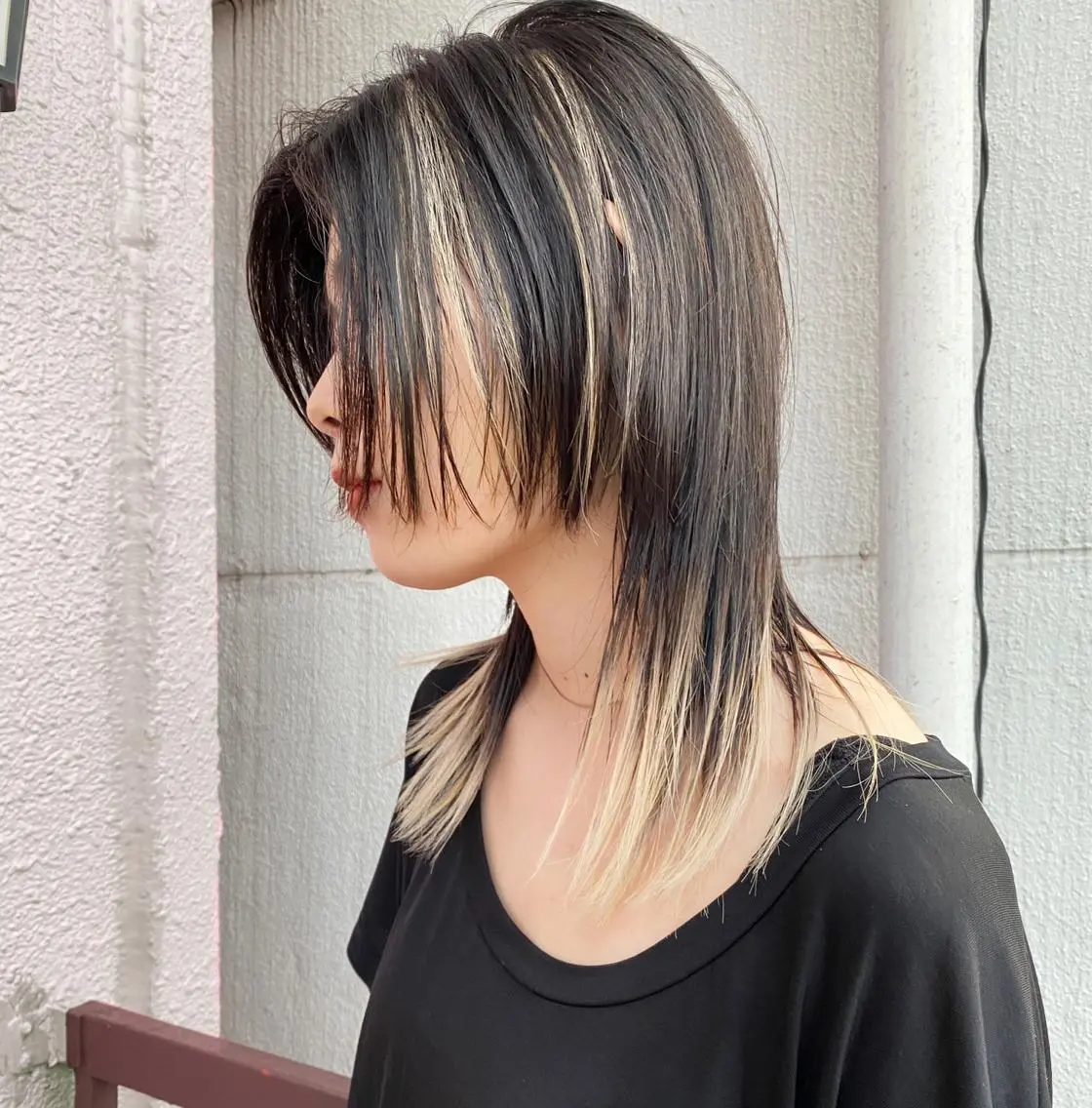 ミディアム カラー ヘアアレンジ 【姫カット】 ナカムラコウキのヘアスタイル
