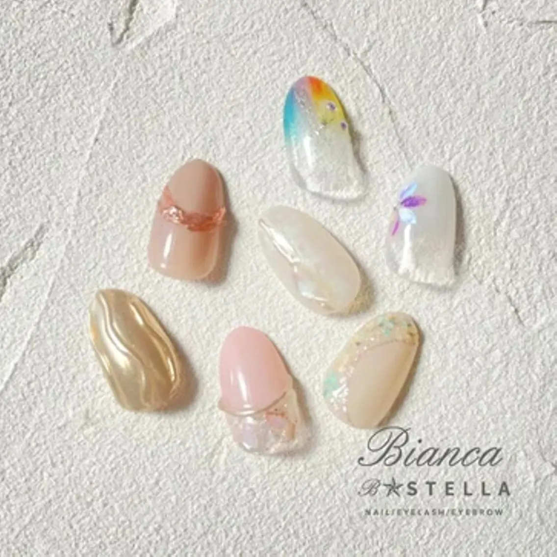 ネイル 🫧Bianca 北浦和🫧野原のネイルデザイン