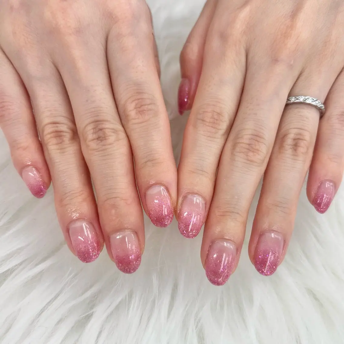 オフ🈶ハンド💅🏻シンプルコース🤍パラジェル変更可🙆🏻【大宮／パラジェル／長さだし／フィルイン】の写真