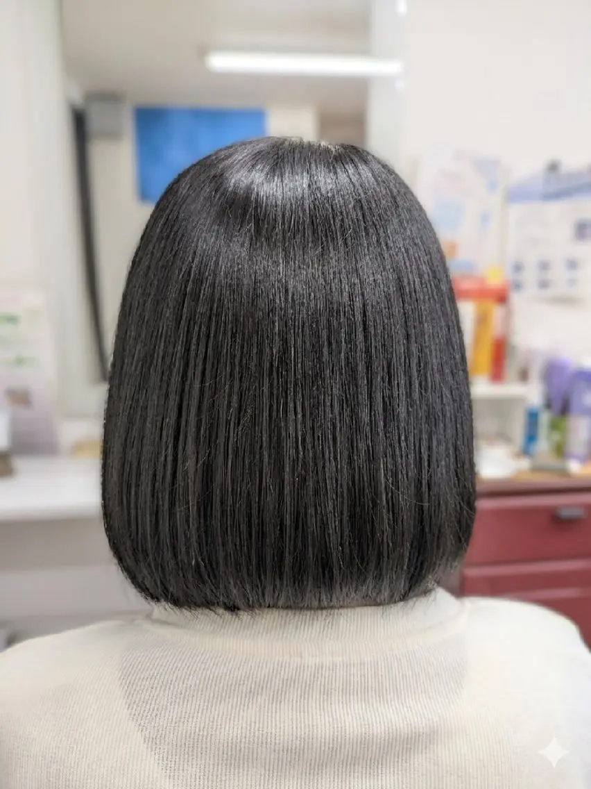 ミディアム カラー 髪質改善 トリートメント 美容室 BON-deuxのヘアスタイル