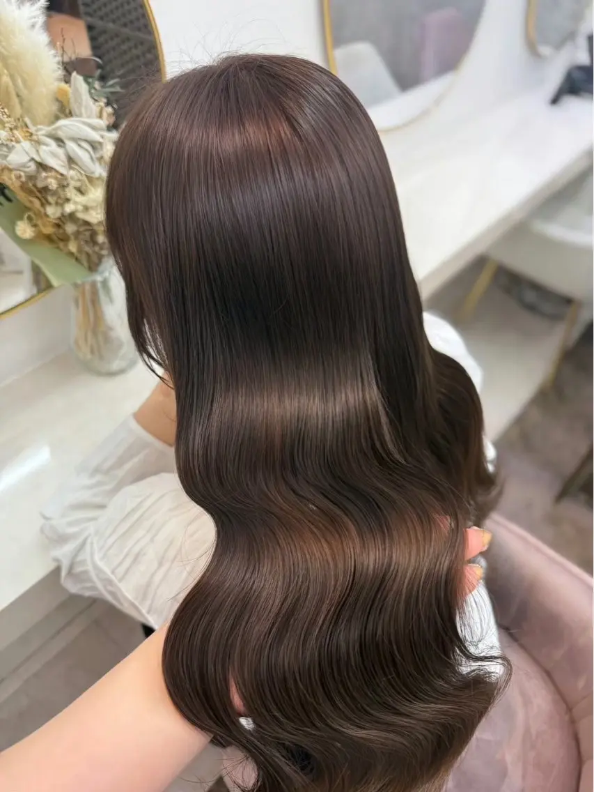 カラー ゆめな/ヘアセット /ワンカラー💗🫧のヘアスタイル