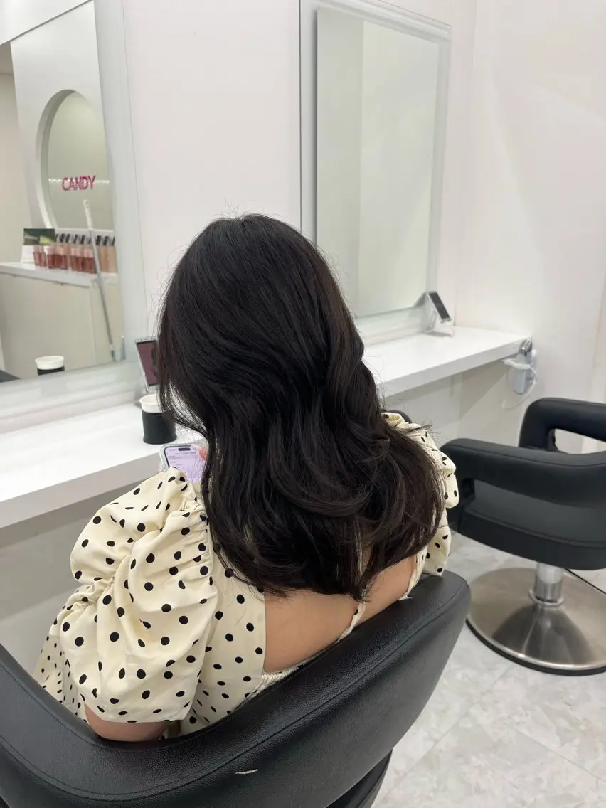 カラー ヘアカラー トリートメント ヘッドスパ ヘアセット 🍒暖色ダブルカラー /FUKA🍒のヘアスタイル