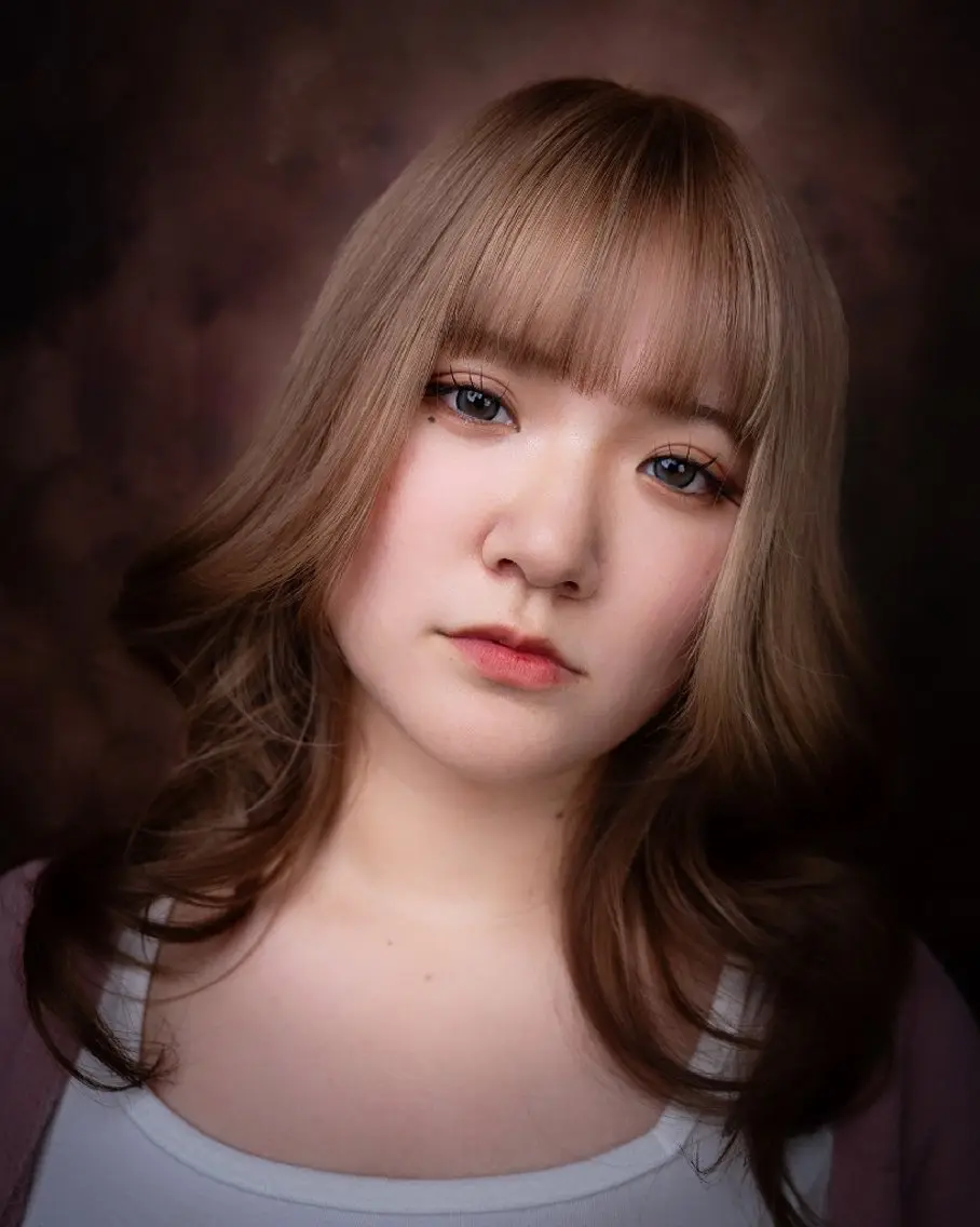 ロング カラー 松尾 泰伸のヘアスタイル