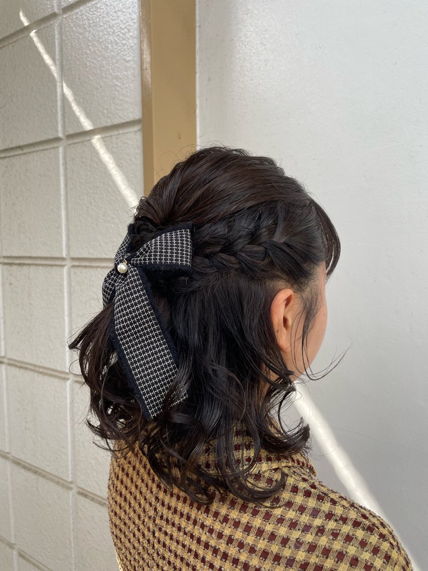 ヘアアレンジ CORAL めぐのヘアスタイル