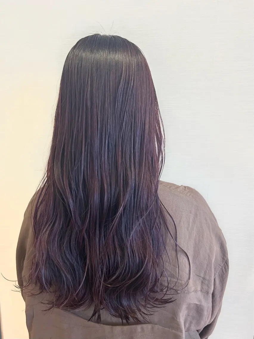 ロング カラー ヘアカラー ミ ユのヘアスタイル