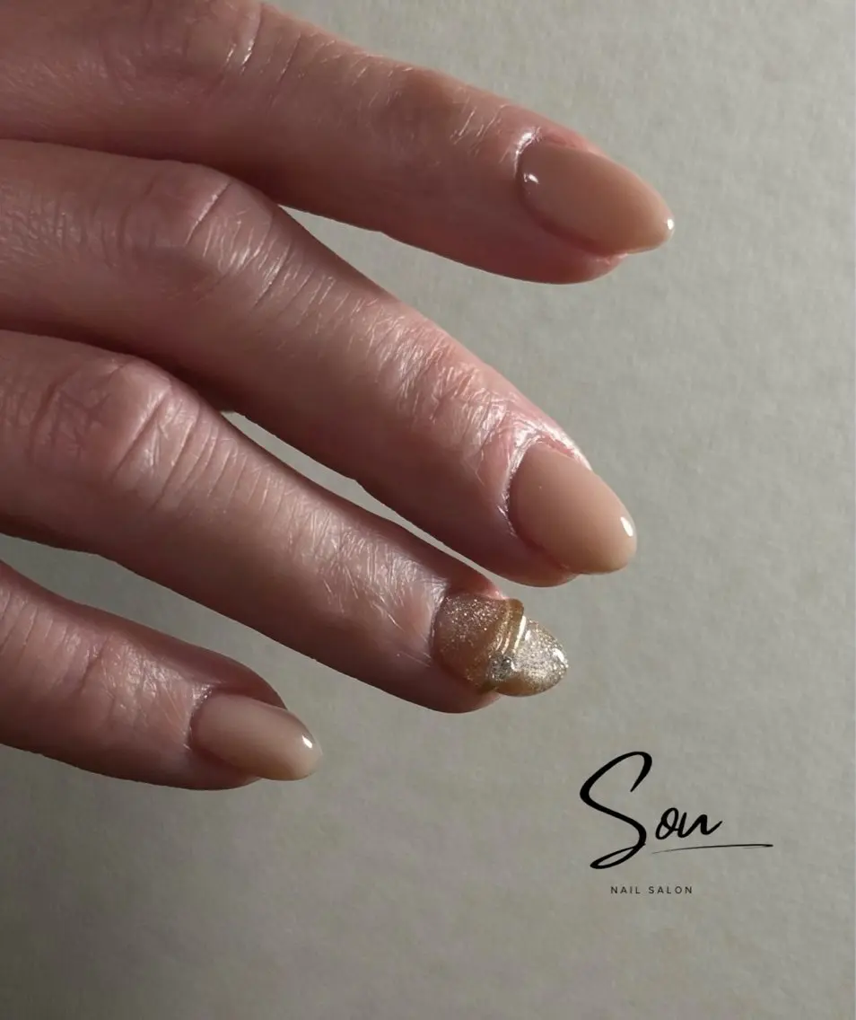 ネイル ハンドネイル S o u_ nail salonのネイルデザイン