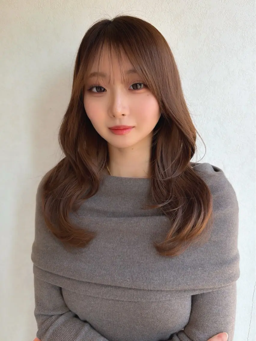ロング 長屋 裕大のヘアスタイル
