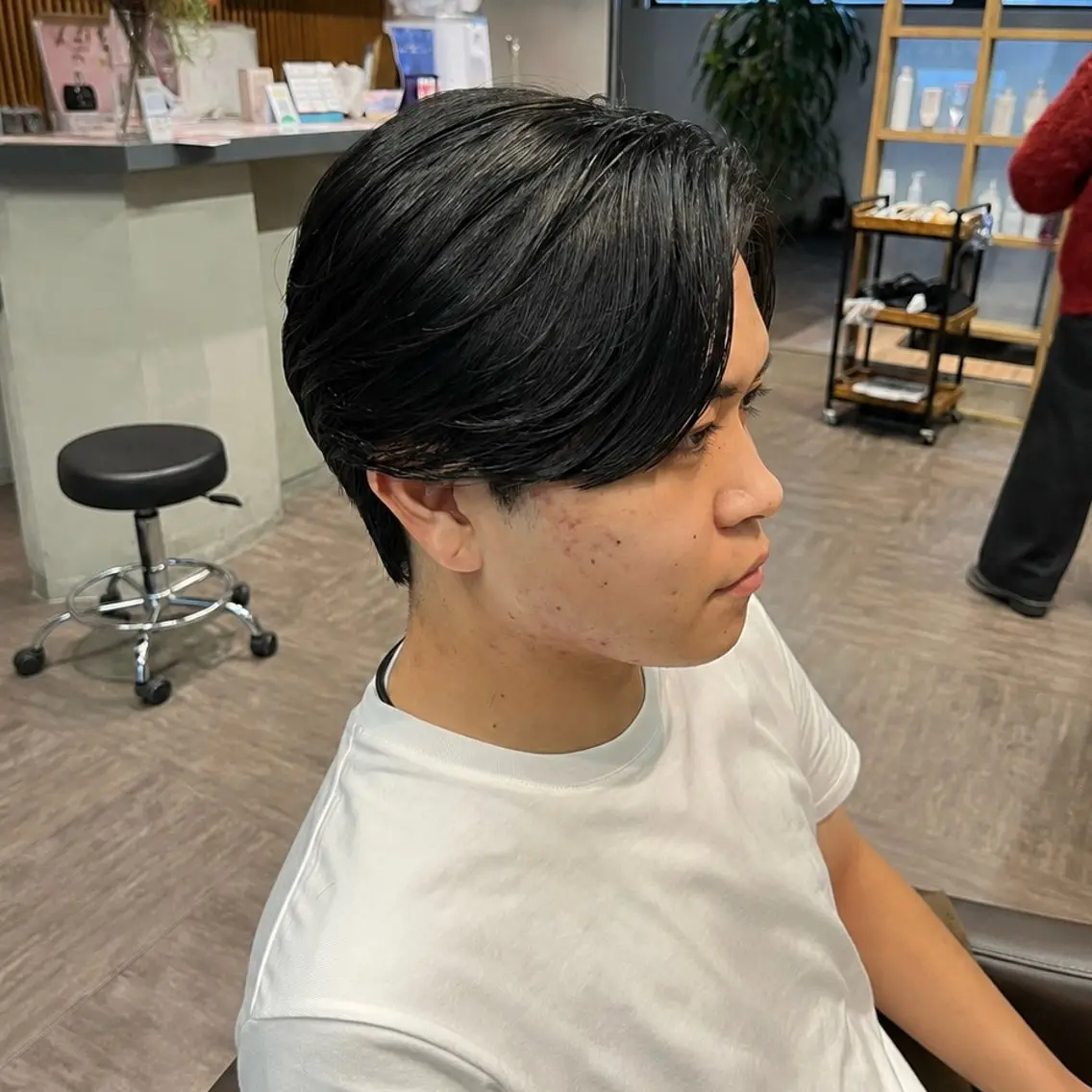 メンズ カット 縮毛矯正 yui 🎀 Men's 特化のヘアスタイル