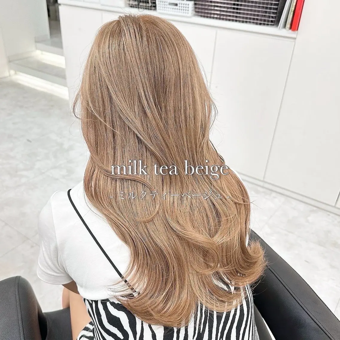 ロング カラー 色落ち綺麗🩰ハイ トーン🎀RINKAのヘアスタイル