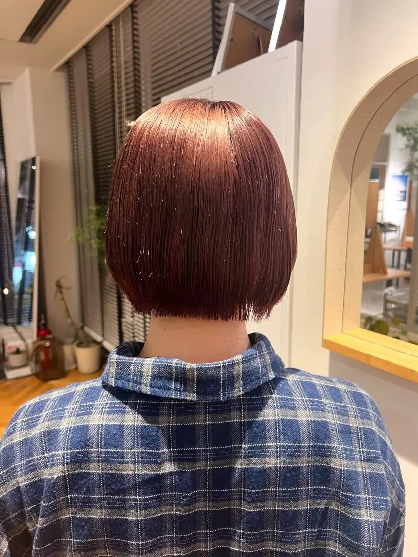 ショート カラー 南部 綾音のヘアスタイル