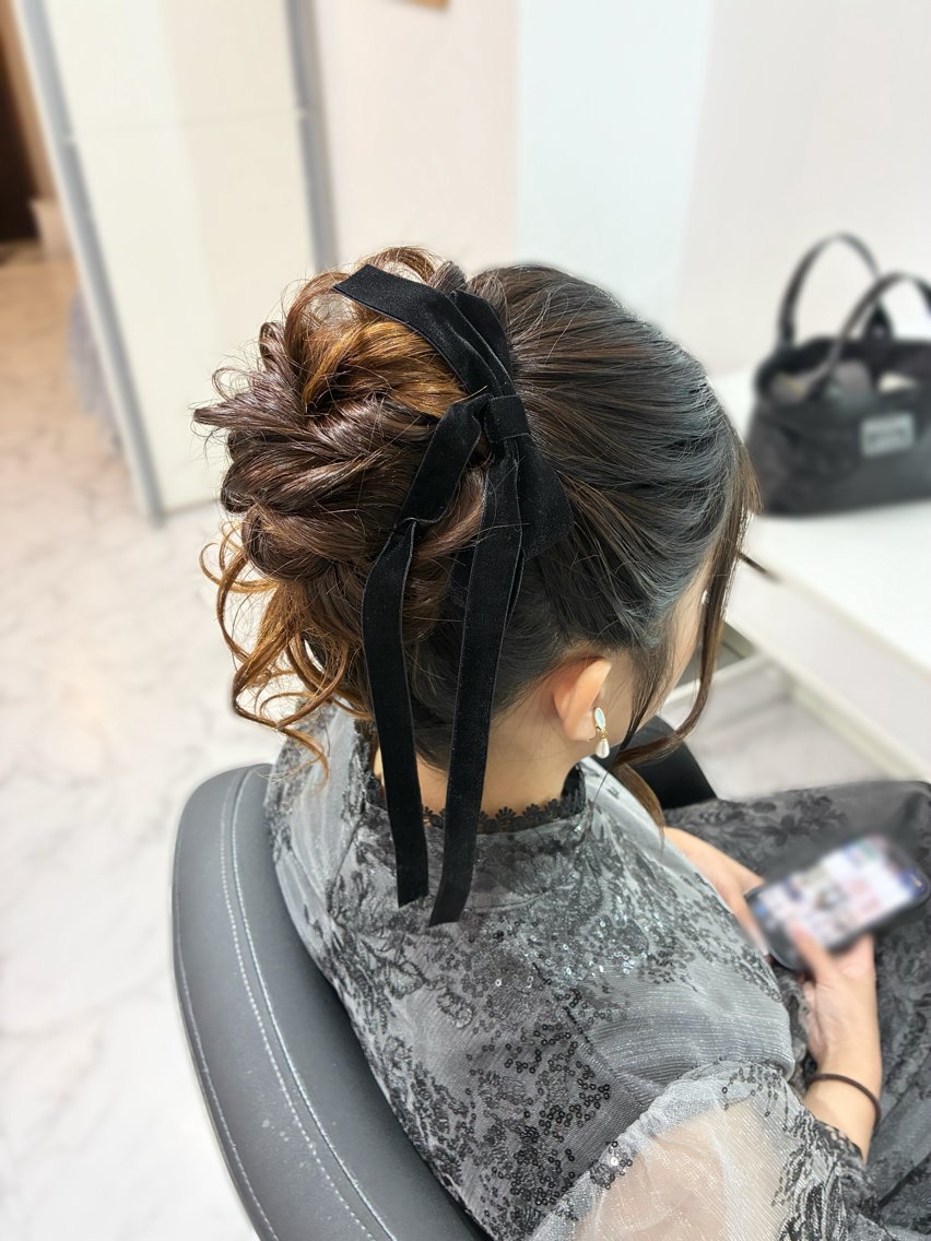 ロング ヘアセット ヘアセット専門店 R🌹のヘアスタイル