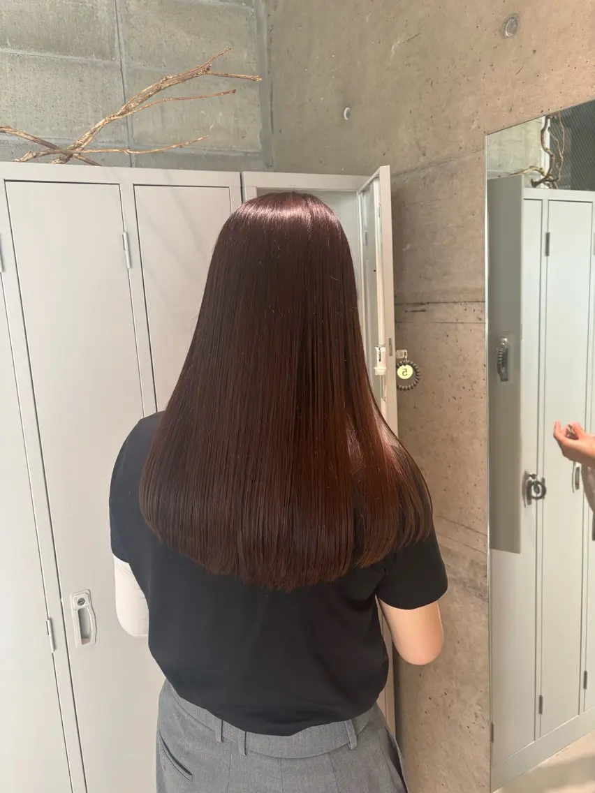 ロング ヘアカラー トリートメント 艶髪🫧 Suzunaのヘアスタイル